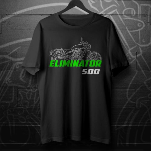 Kawasaki Eliminator 500 & 500SE 2023-2025 T-shirt for Motorcycle Riders