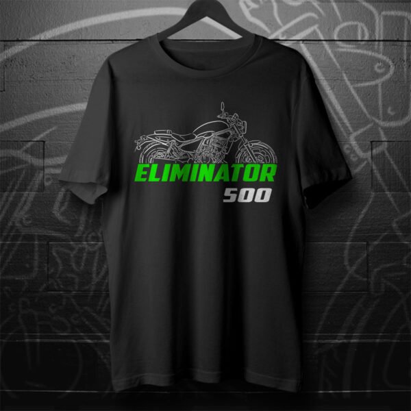 Kawasaki Eliminator 500 & 500SE 2023-2025 T-shirt for Motorcycle Riders