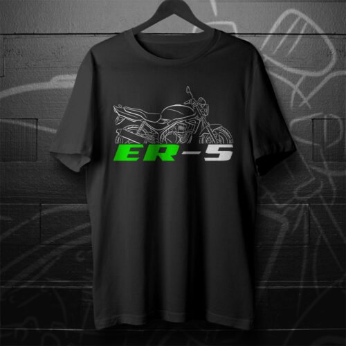 Kawasaki ER-5 1997-2006 T-shirt for Motorcycle Riders