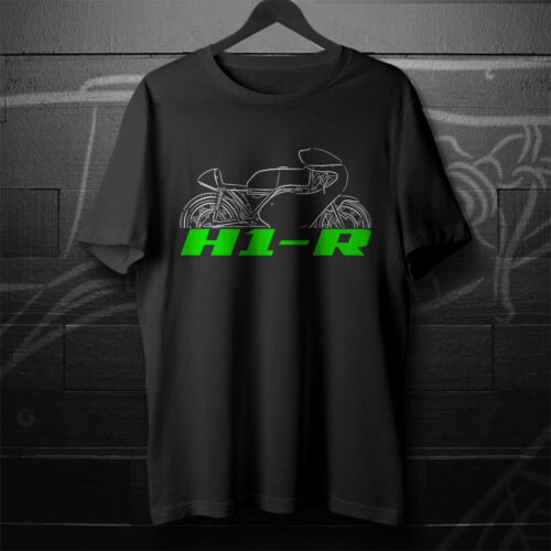 Kawasaki H1-R 1969-1973 T-shirt for Motorcycle Riders