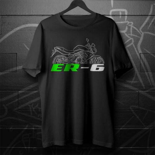 Kawasaki ER-6N 2006-2016 T-shirt for Motorcycle Riders