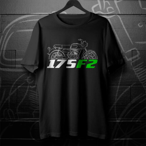 Kawasaki 175 F2 1966-1969 T-shirt for Motorcycle Riders