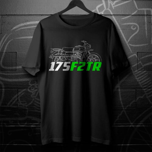 Kawasaki 175 F2TR 1966-1967 T-shirt for Motorcycle Riders