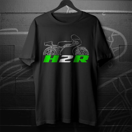 Kawasaki H2R 1972-1974 T-shirt for Motorcycle Riders