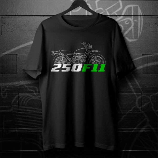 Kawasaki 250 F11 1973-1975 T-shirt for Motorcycle Riders