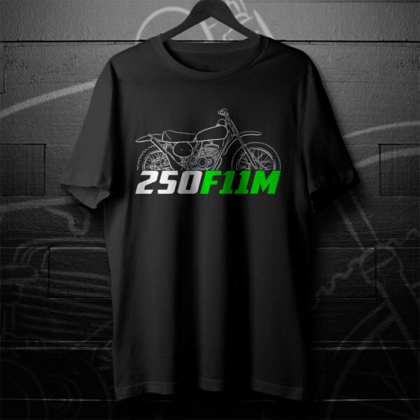 Kawasaki 250 F11M 1973 T-shirt for Motorcycle Riders