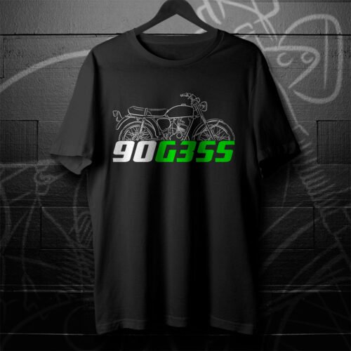 Kawasaki 90 G3SS 1969-1974 T-shirt for Motorcycle Riders