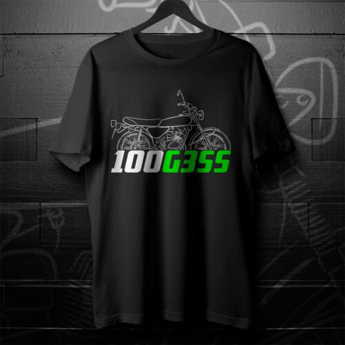 Kawasaki 100 G3SS 1975 T-shirt for Motorcycle Riders