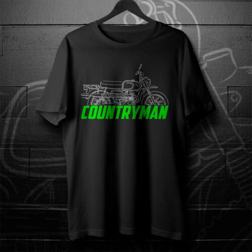 Kawasaki 90 Countryman G1TR 1968 T-shirt for Motorcycle Riders