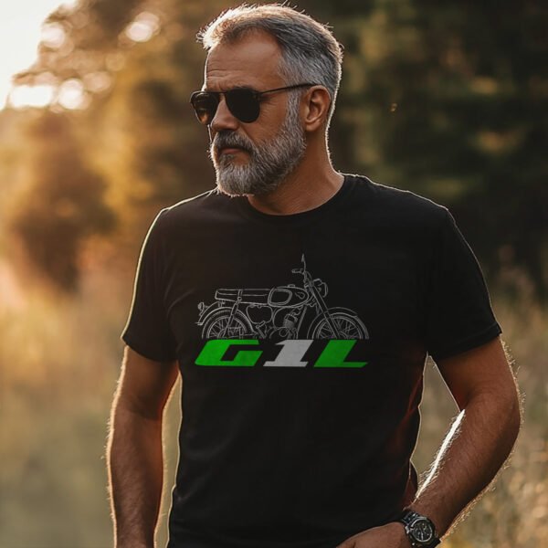 Kawasaki G1 & G1L & G1DL 1967-1969 T-shirt for Motorcycle Riders - Image 7