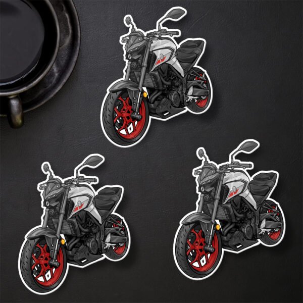 Stickers Yamaha MT-03 - Set of 3 | 2020-2025 - Image 7