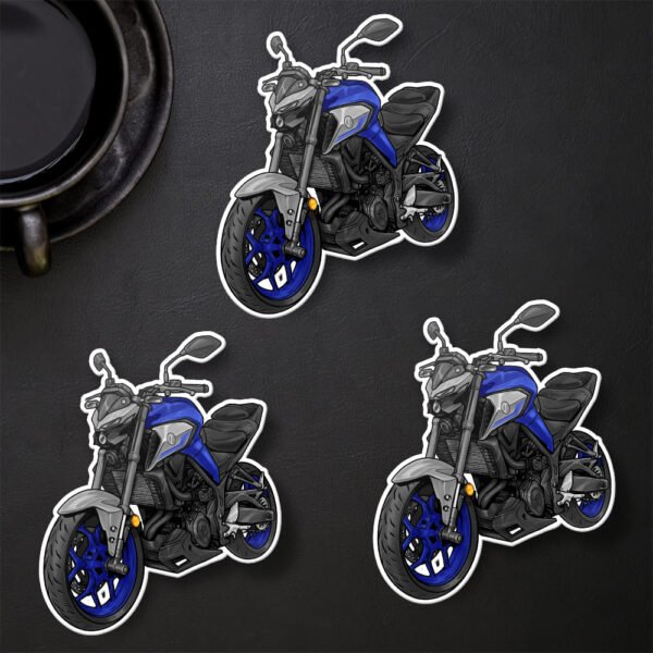 Stickers Yamaha MT-03 - Set of 3 | 2020-2025 - Image 4