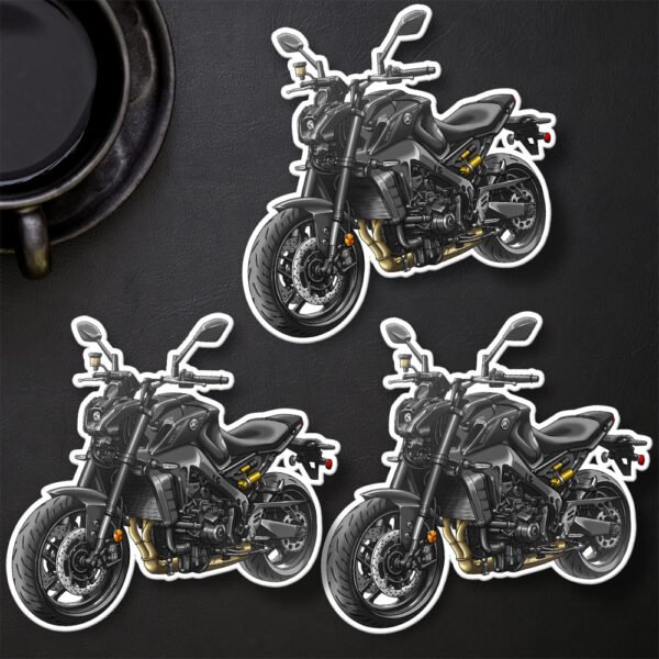 Stickers Yamaha MT-09 - Set of 3 | 2017-2024 - Image 14