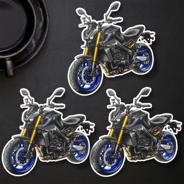 Stickers Yamaha MT-09 - Set of 3 | 2017-2024 - Image 11