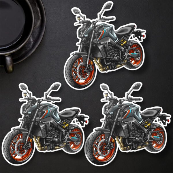 Stickers Yamaha MT-09 - Set of 3 | 2017-2024 - Image 12