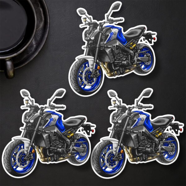 Stickers Yamaha MT-09 - Set of 3 | 2017-2024 - Image 13