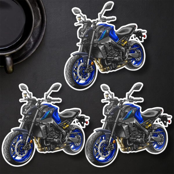 Stickers Yamaha MT-09 - Set of 3 | 2017-2024 - Image 6