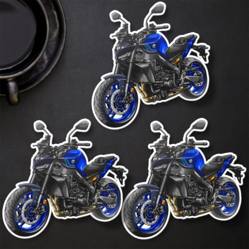 Stickers Yamaha MT-09 – Set of 3 | 2017-2024