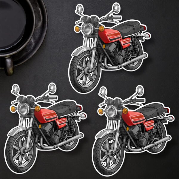 Stickers Yamaha RD400 - Set of 3 | 1976-1979 - Image 15