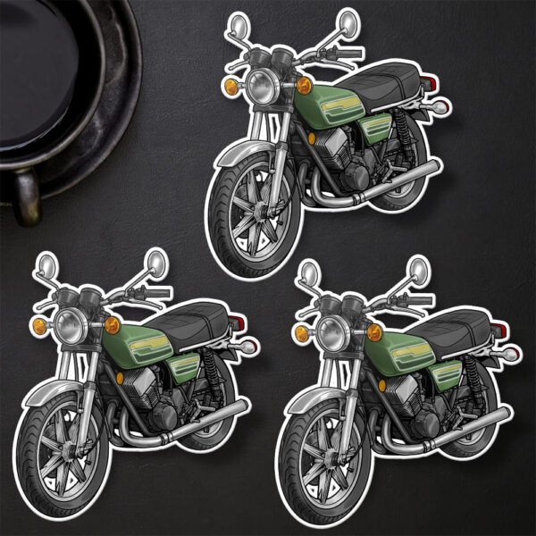 Stickers Yamaha RD400 - Set of 3 | 1976-1979 - Image 16