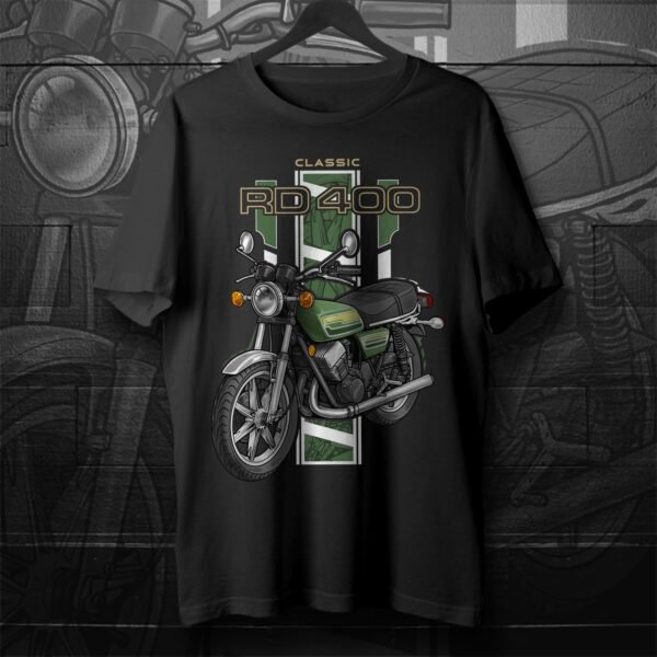 T-shirt Yamaha RD400 | 1976-1979 - Image 2