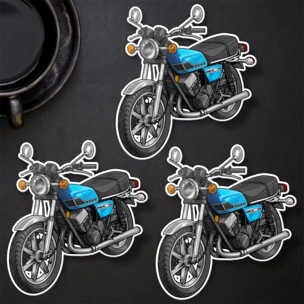 Stickers Yamaha RD400 - Set of 3 | 1976-1979 - Image 13