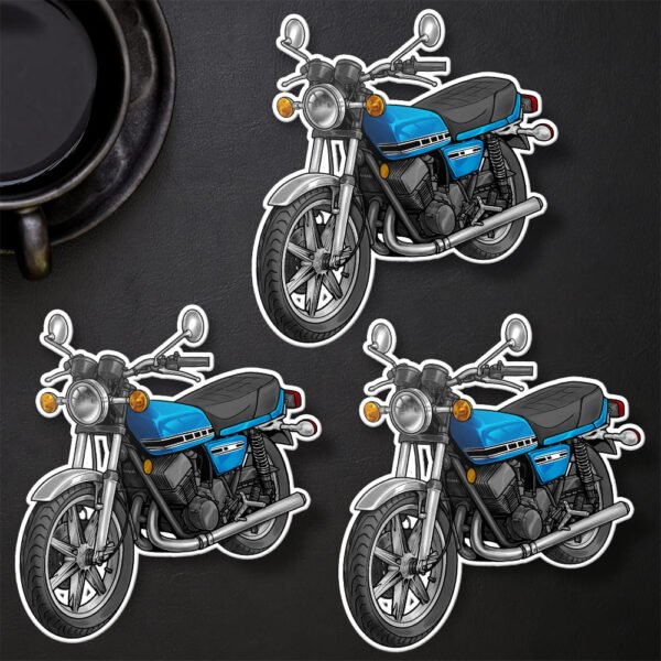 Stickers Yamaha RD400 - Set of 3 | 1976-1979 - Image 12