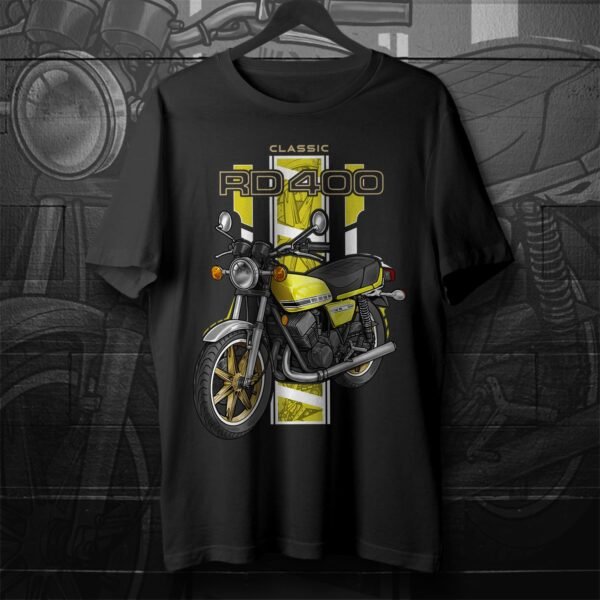 T-shirt Yamaha RD400 | 1976-1979 - Image 13