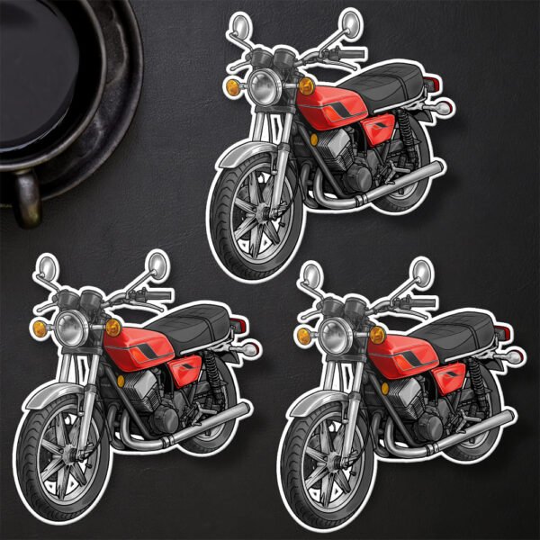 Stickers Yamaha RD400 - Set of 3 | 1976-1979 - Image 10