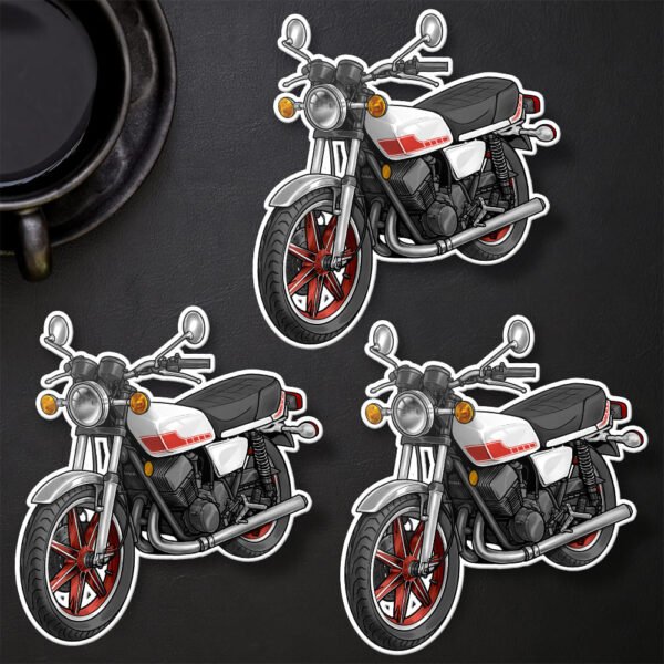 Stickers Yamaha RD400 - Set of 3 | 1976-1979 - Image 6