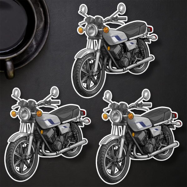 Stickers Yamaha RD400 - Set of 3 | 1976-1979 - Image 9