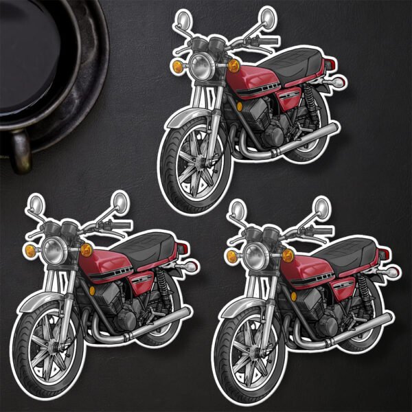 Stickers Yamaha RD400 - Set of 3 | 1976-1979 - Image 8