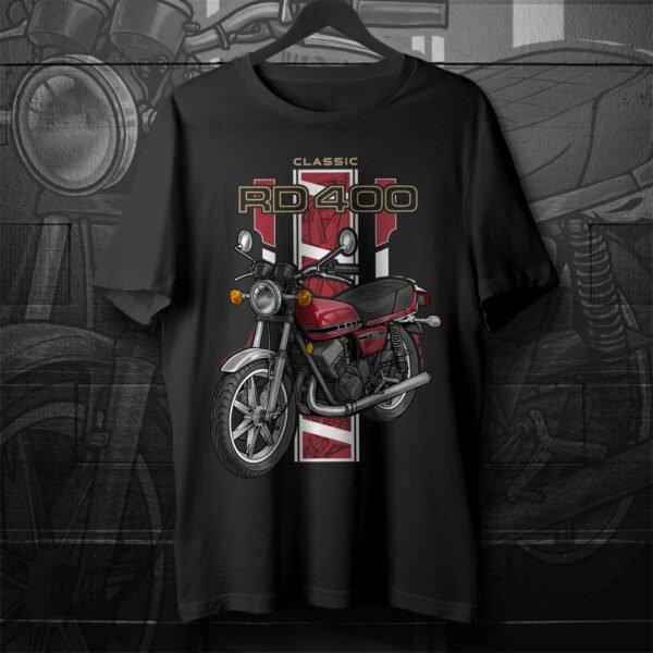 T-shirt Yamaha RD400 | 1976-1979 - Image 11