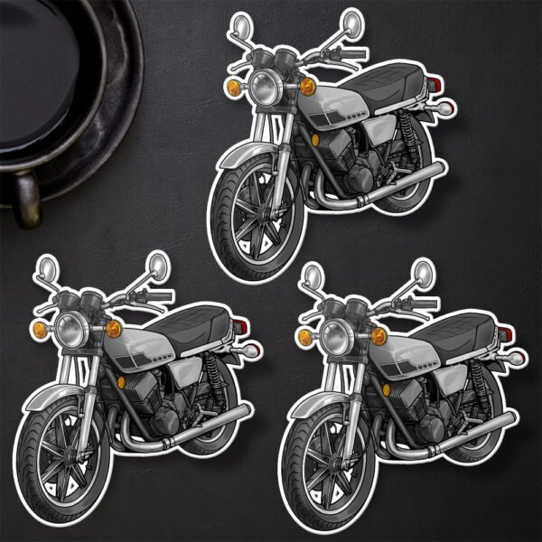 Stickers Yamaha RD400 - Set of 3 | 1976-1979 - Image 5