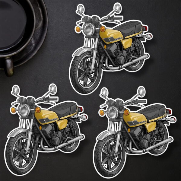 Stickers Yamaha RD400 - Set of 3 | 1976-1979 - Image 4