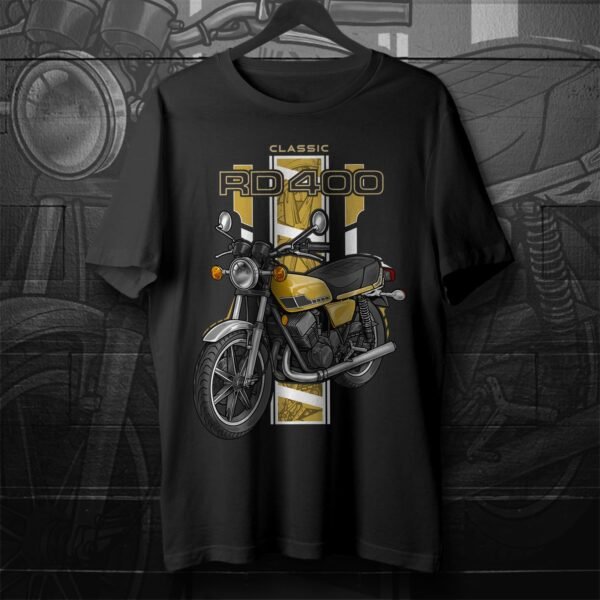 T-shirt Yamaha RD400 | 1976-1979 - Image 7