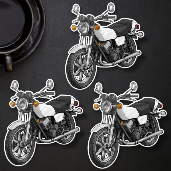 Stickers Yamaha RD400 - Set of 3 | 1976-1979 - Image 3