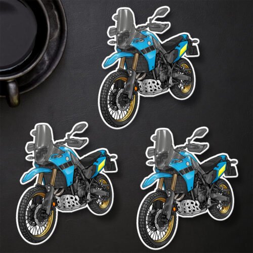 Stickers Yamaha Tenere 700 – Set of 3 | Rally 2025