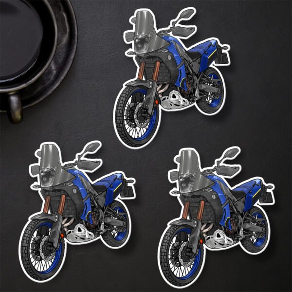 Stickers Yamaha Tenere 700 - Set of 3 | World Raid/Rally 2023-2024 - Image 4