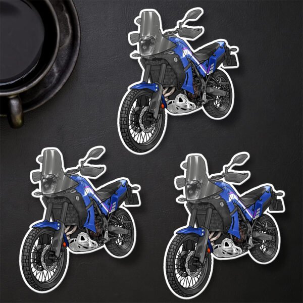 Stickers Yamaha Tenere 700 - Set of 3 | World Raid/Rally 2023-2024 - Image 5