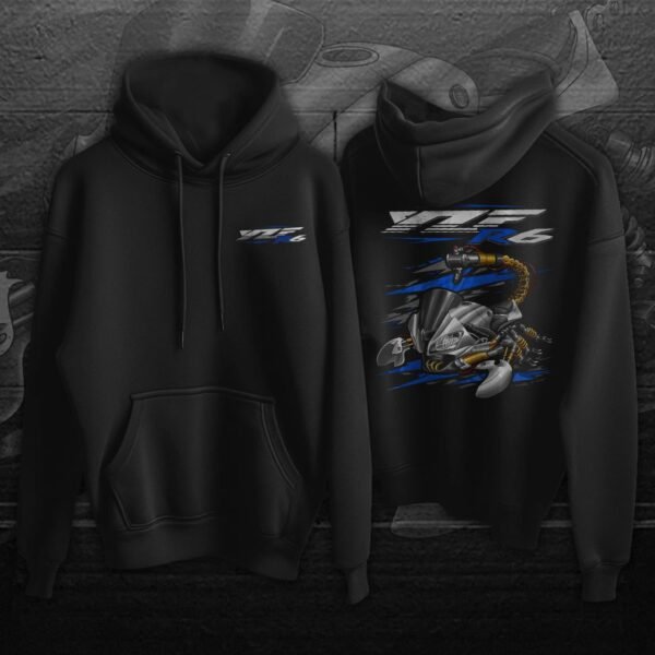 Hoodie Yamaha YZF-R6 Scorpion | 2008-2016 - Image 35