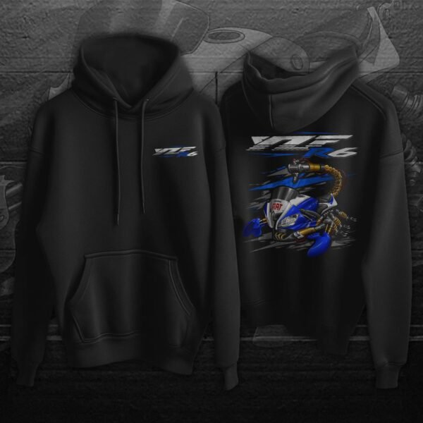 Hoodie Yamaha YZF-R6 Scorpion | 2008-2016 - Image 30