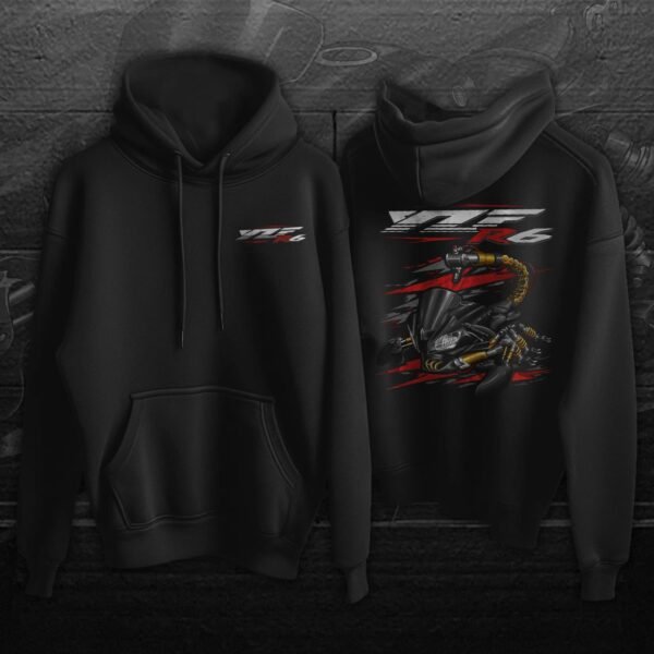 Hoodie Yamaha YZF-R6 Scorpion | 2008-2016 - Image 16