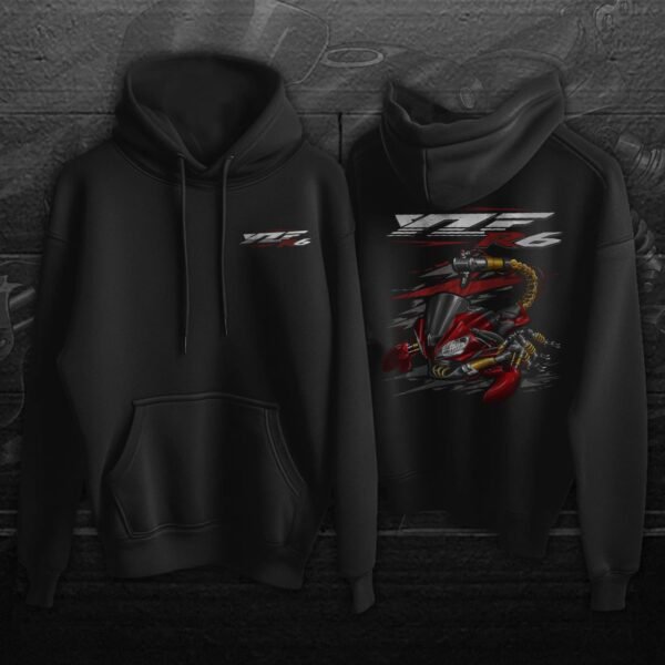 Hoodie Yamaha YZF-R6 Scorpion | 2008-2016 - Image 17