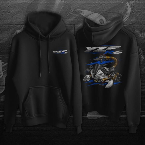Hoodie Yamaha YZF-R6 Scorpion | 2008-2016 - Image 24