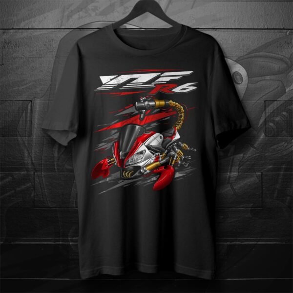 T-shirt Yamaha YZF-R6 Scorpion | 2008-2016 - Image 13