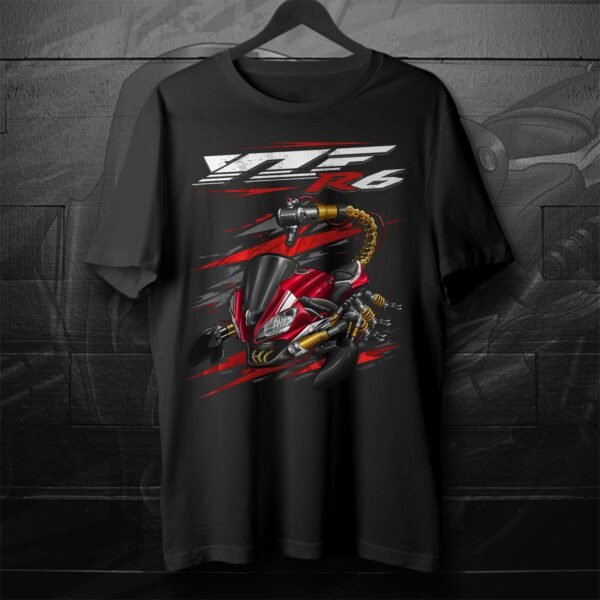 T-shirt Yamaha YZF-R6 Scorpion | 2008-2016 - Image 8